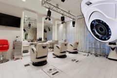 Установка камер в салоне красоты